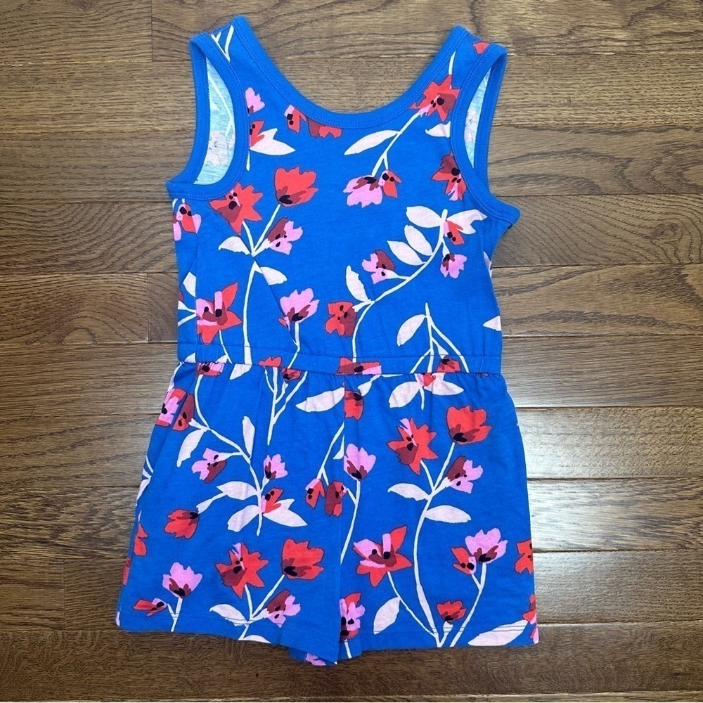 NFS. Tea Collection reversible romper size 4 - Picture 2 of 5